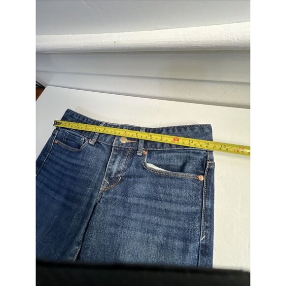 GAP 1969 Women's Short Dark Regular Fit Perfect Bootcut Stretch Jeans size 25/0R - Picture 8 of 11